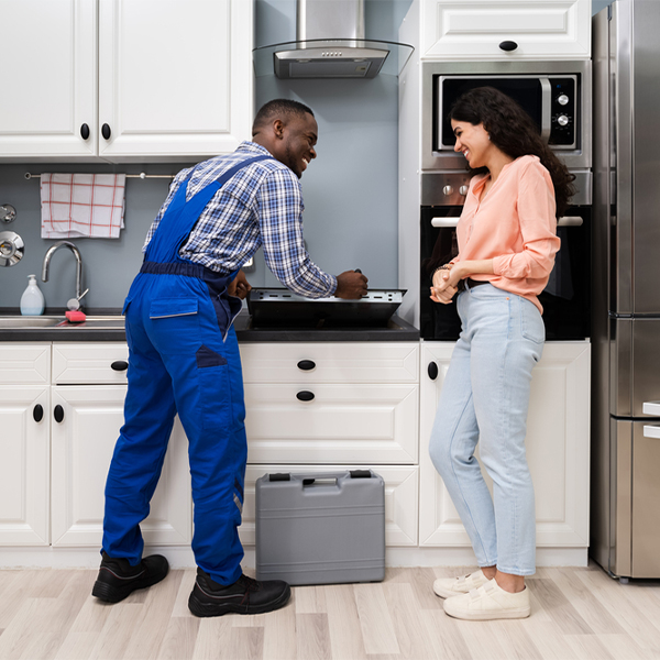 can you provide an estimate for cooktop repair before beginning any work in Westside CA